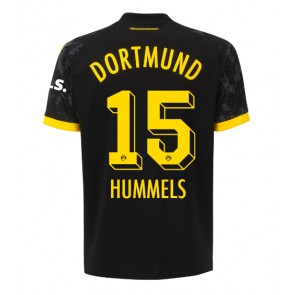 Borussia Dortmund Mats Hummels #15 Replika Udebanetrøje 2023-24 Kortærmet